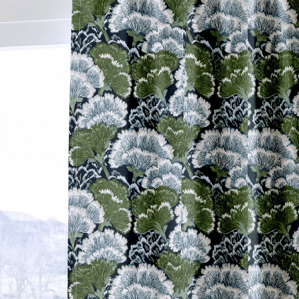 Ginkgo Textures - Curtain Panel - The Drapery