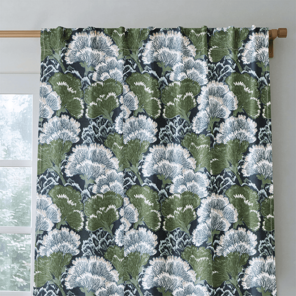Ginkgo Textures - Curtain Panel - The Drapery