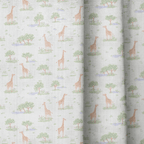 Giraffe Safari - Curtain Panel - The Drapery