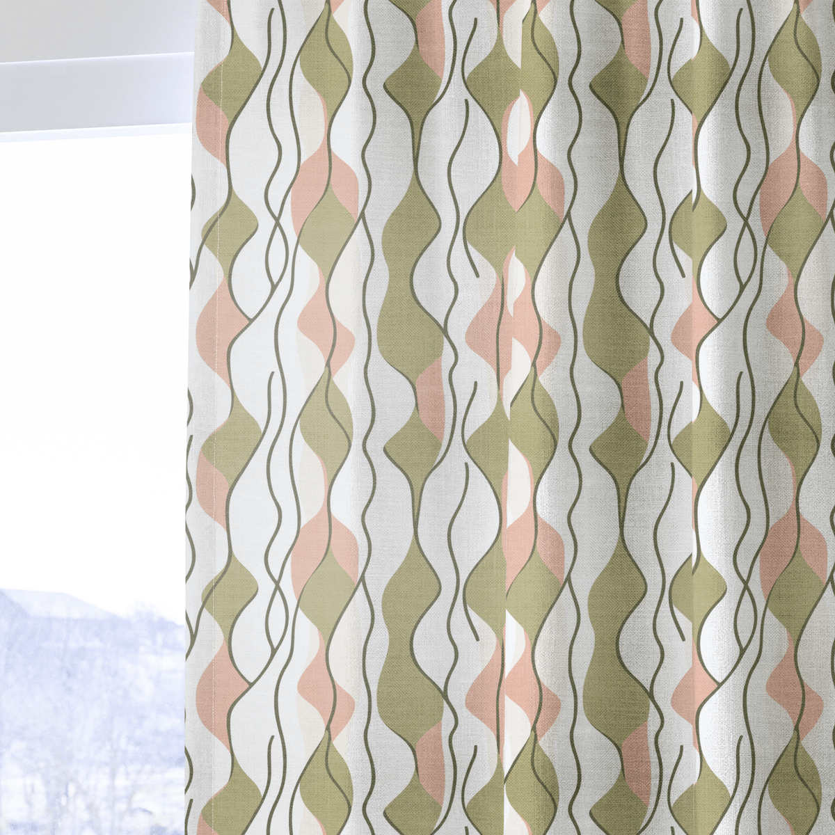 Gloria - Curtain Panel - The Drapery