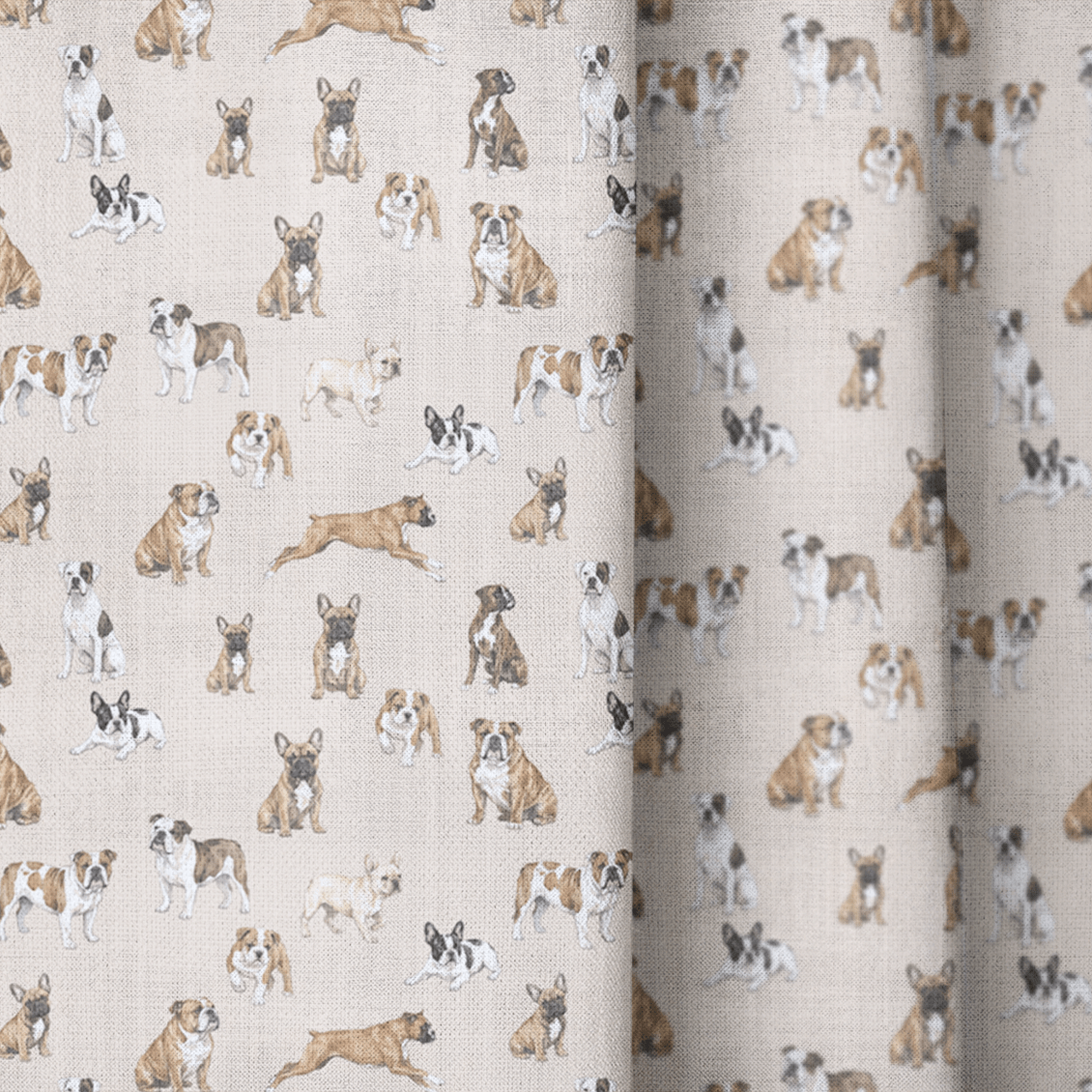 Golden Belly - Curtain Panel - The Drapery
