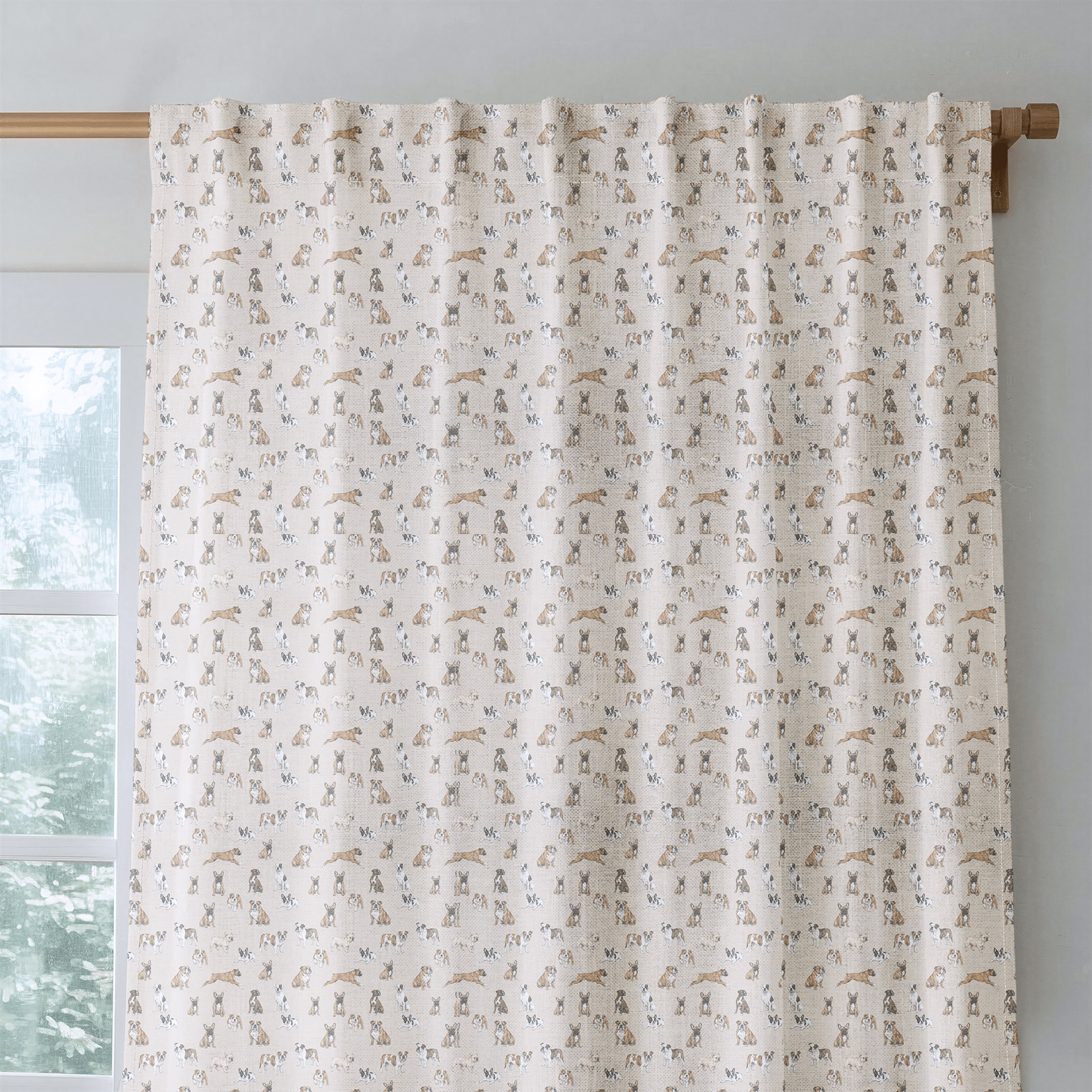 Golden Belly - Curtain Panel - The Drapery
