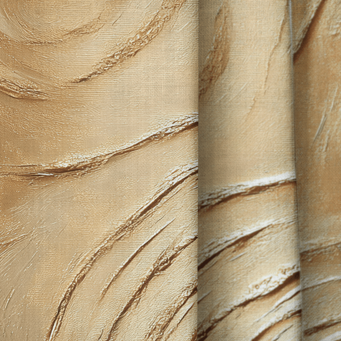 Golden Currents - Curtain Panel - The Drapery