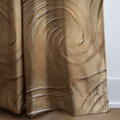 Golden Currents - Curtain Panel - The Drapery