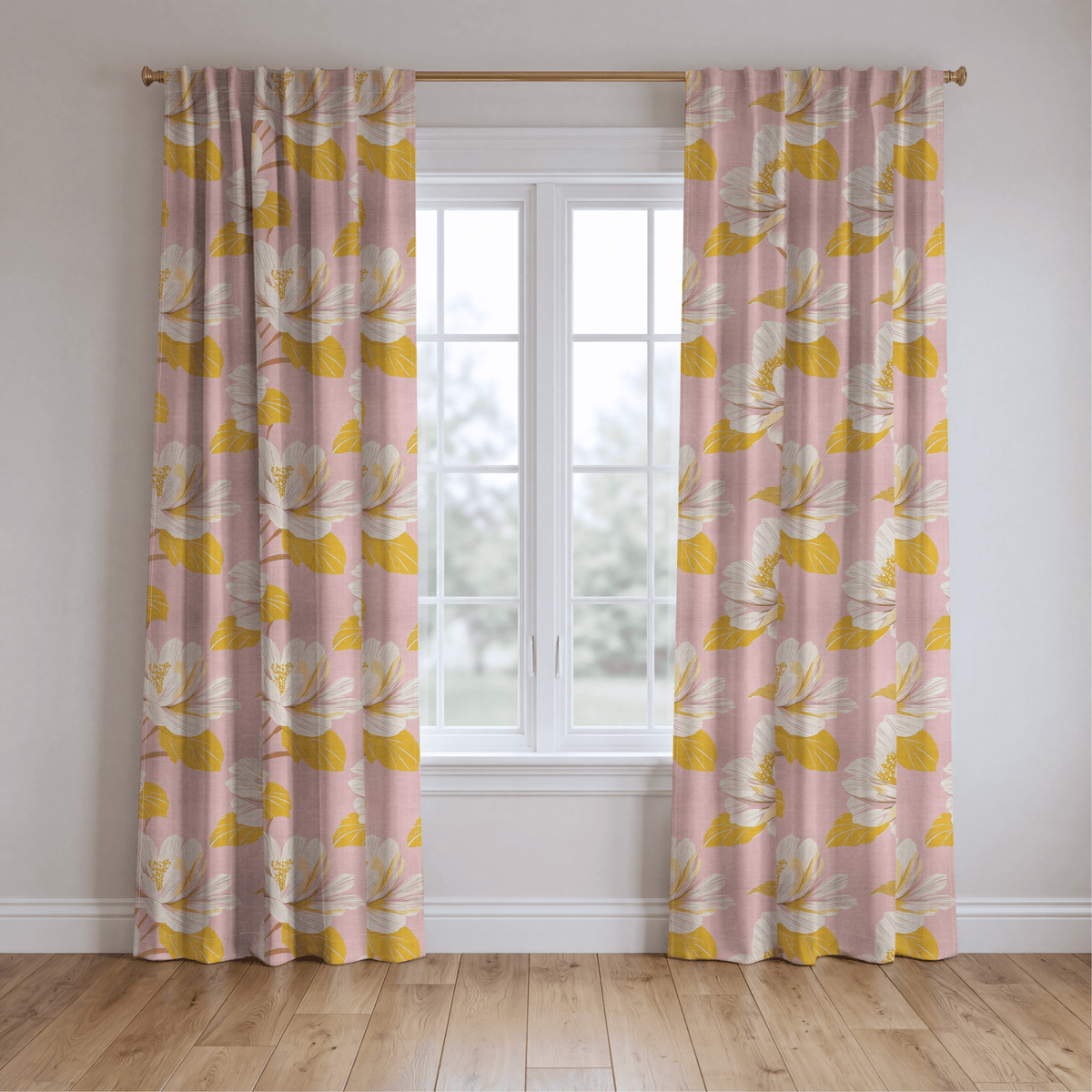 Golden Dawn - Curtain Panel - The Drapery