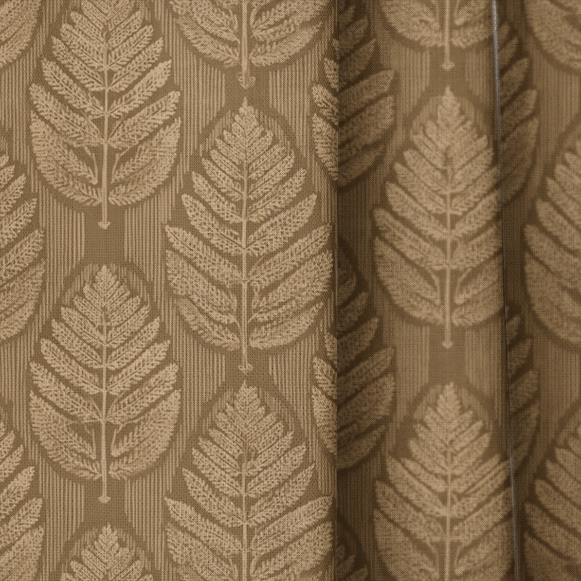 Golden Forest - Curtain Panel - The Drapery
