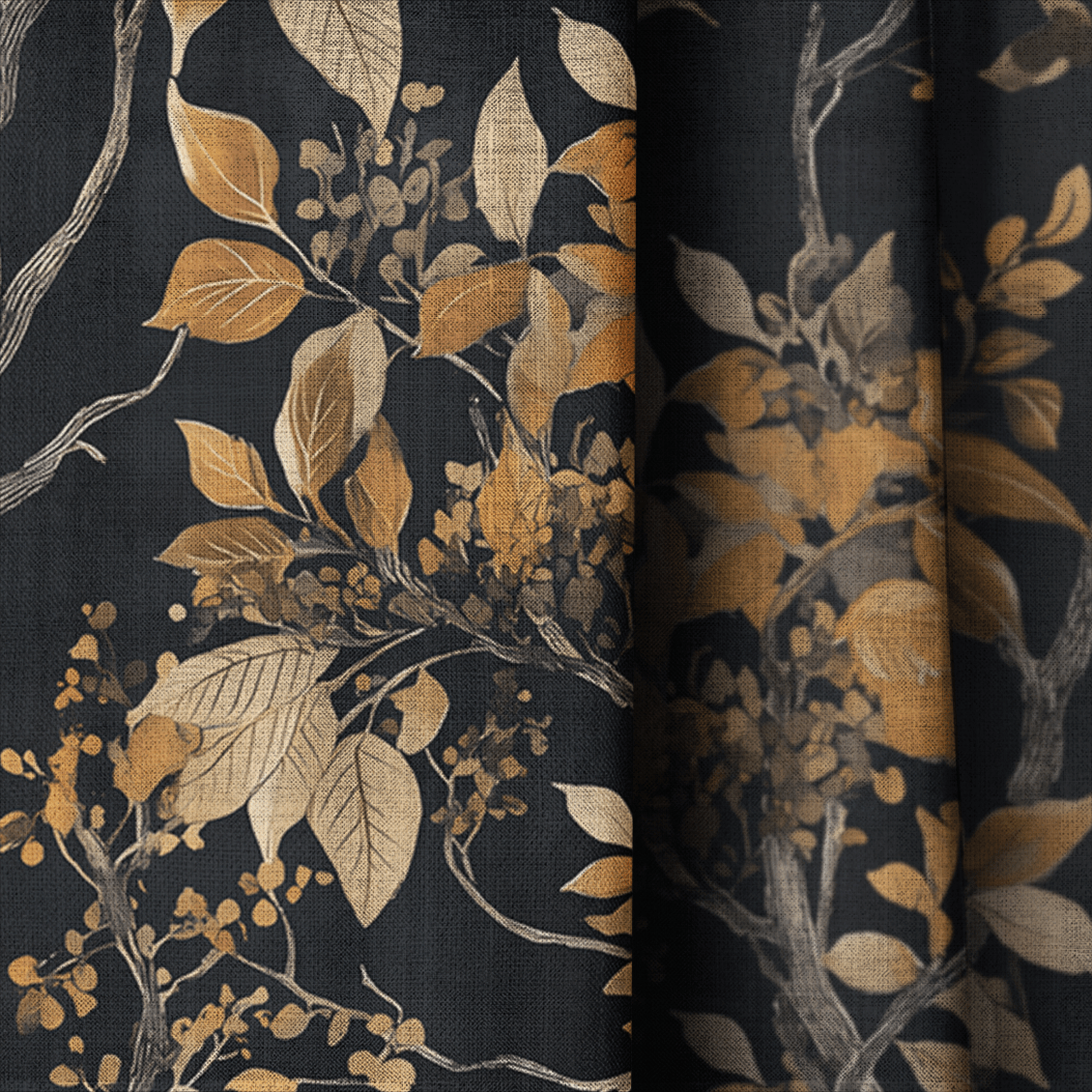Golden Grove - Curtain Panel - The Drapery