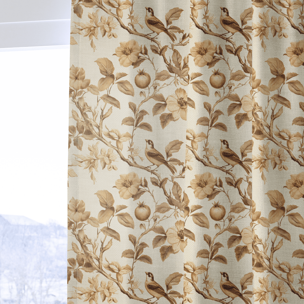 Golden Hour - Curtain Panel - The Drapery