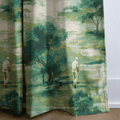 Golden Hour Fairway - Curtain Panel - The Drapery