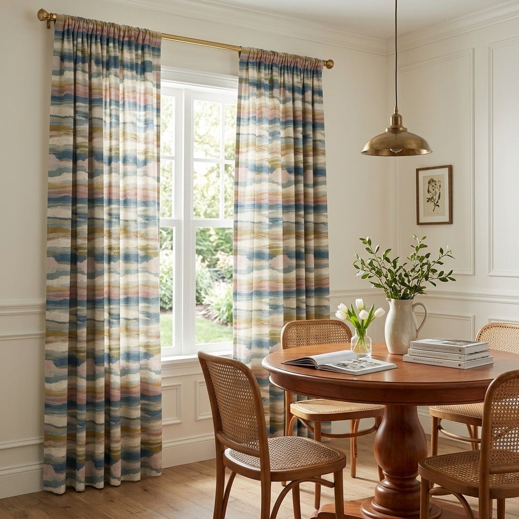 Golden Skyline - Curtain Panel - The Drapery