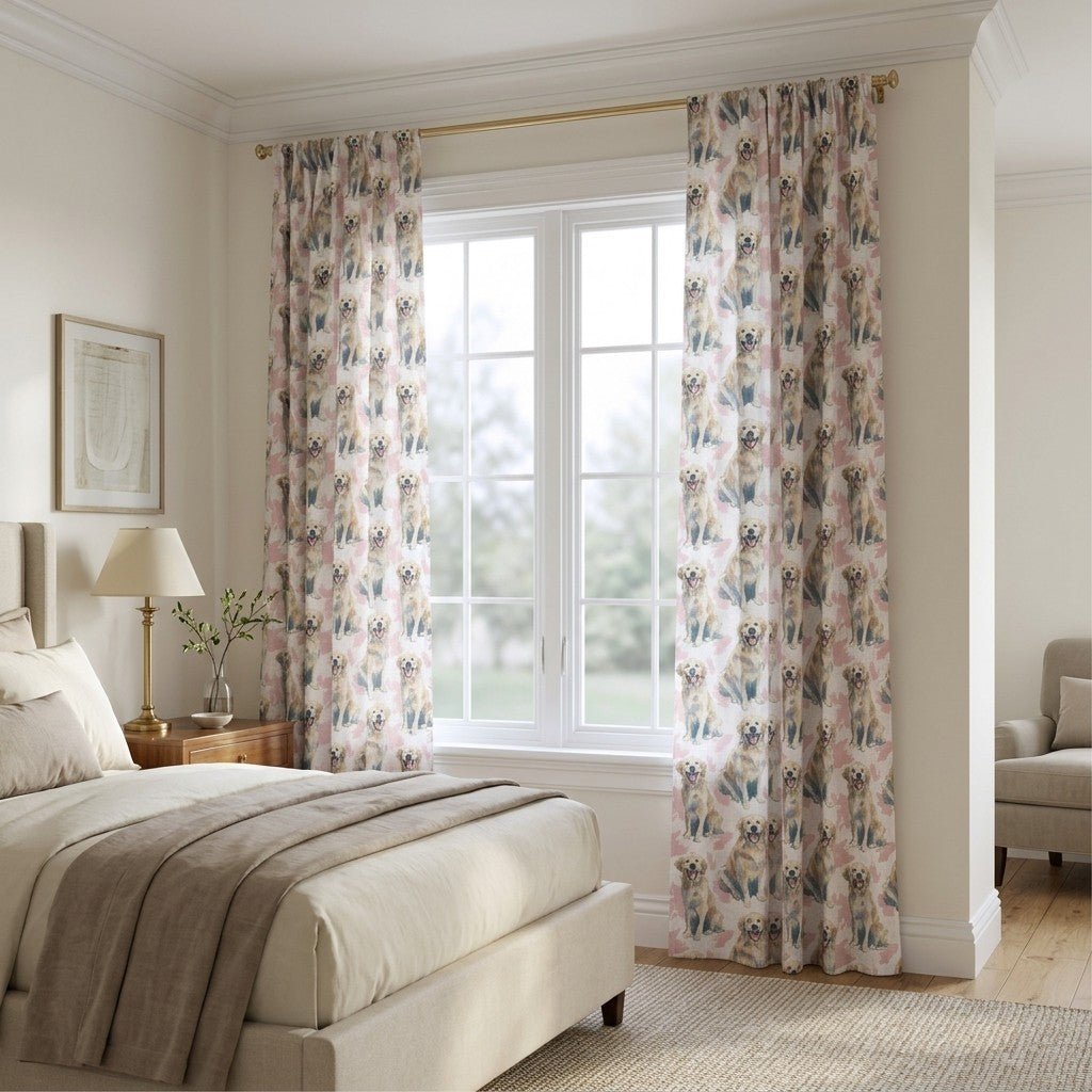 Golden Soul - Curtain Panel - The Drapery