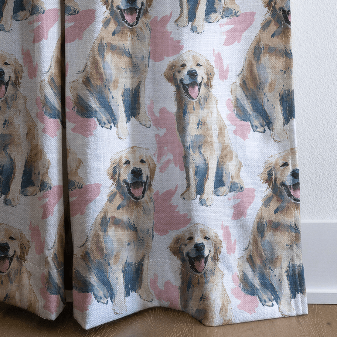 Golden Soul - Curtain Panel - The Drapery