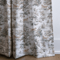 Golden Toile - Curtain Panel - The Drapery