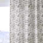 Golden Toile - Curtain Panel - The Drapery
