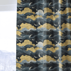 Golden Twilight - Curtain Panel - The Drapery