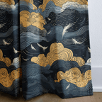 Golden Twilight - Curtain Panel - The Drapery