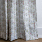 Goldendoodle Floral - Curtain Panel - The Drapery