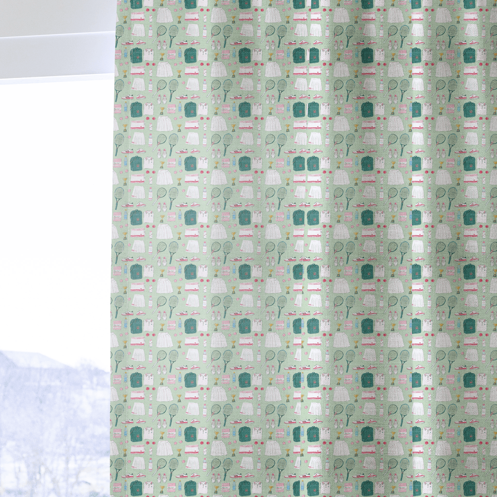 Golf Gear - Curtain Panel - The Drapery