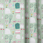 Golf Gear - Curtain Panel - The Drapery