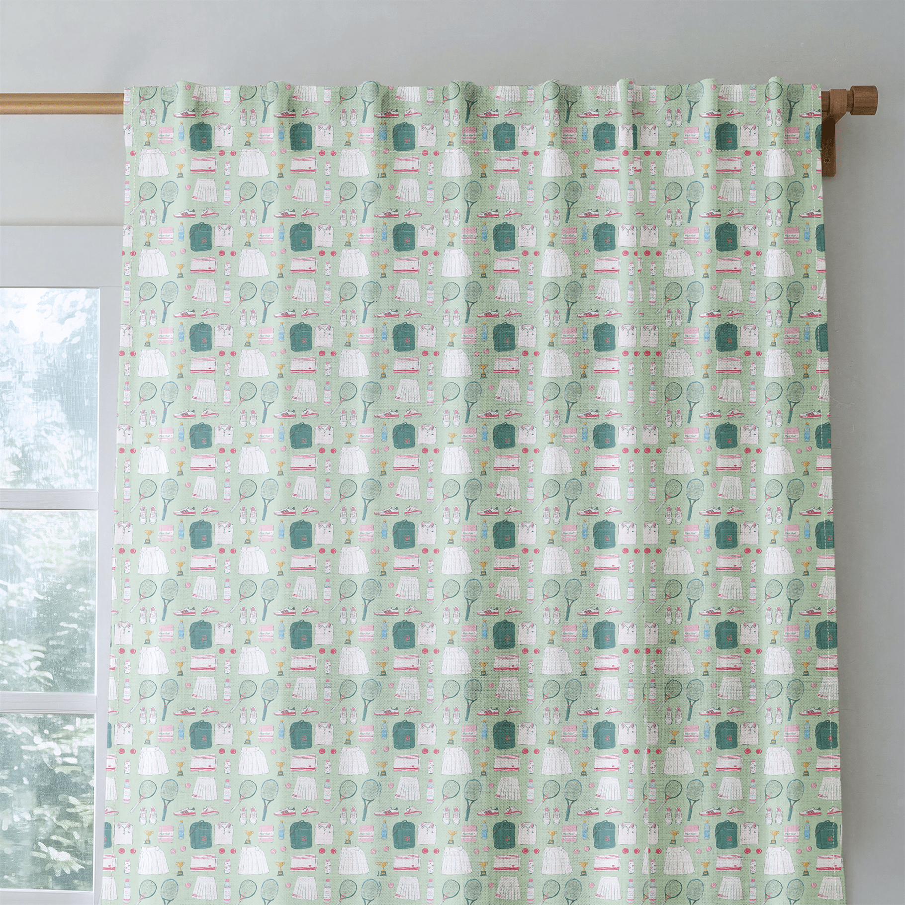 Golf Gear - Curtain Panel - The Drapery