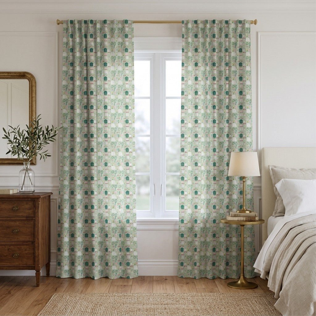 Golf Gear - Curtain Panel - The Drapery