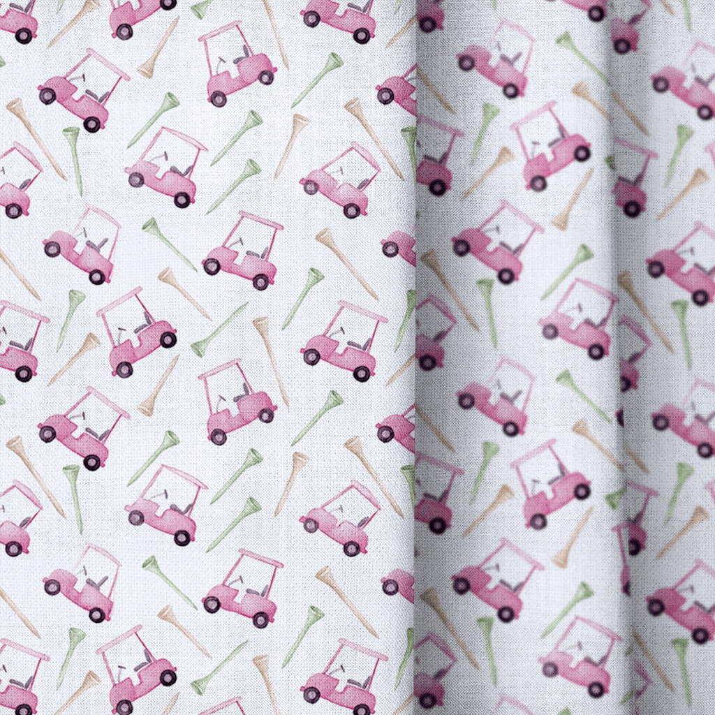 Golf tee cart - Curtain Panel - The Drapery