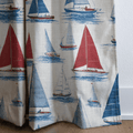 Gone Sailing - Curtain Panel - The Drapery