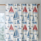 Gone Sailing - Curtain Panel - The Drapery