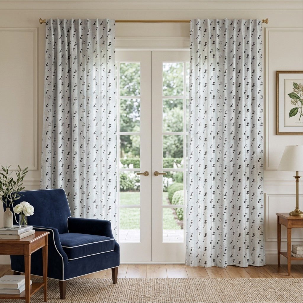 Good Dog - Curtain Panel - The Drapery