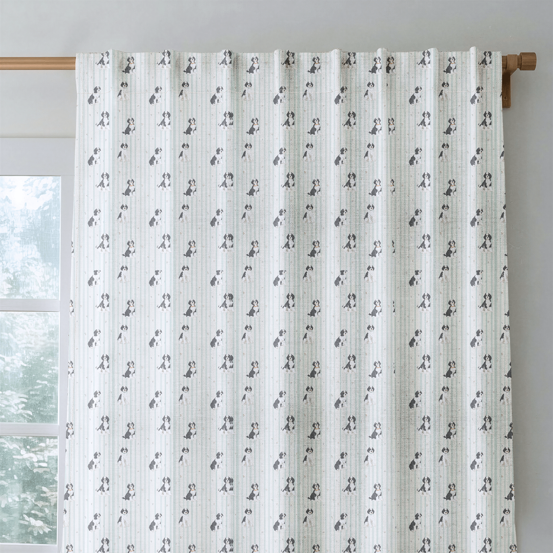 Good Dog - Curtain Panel - The Drapery