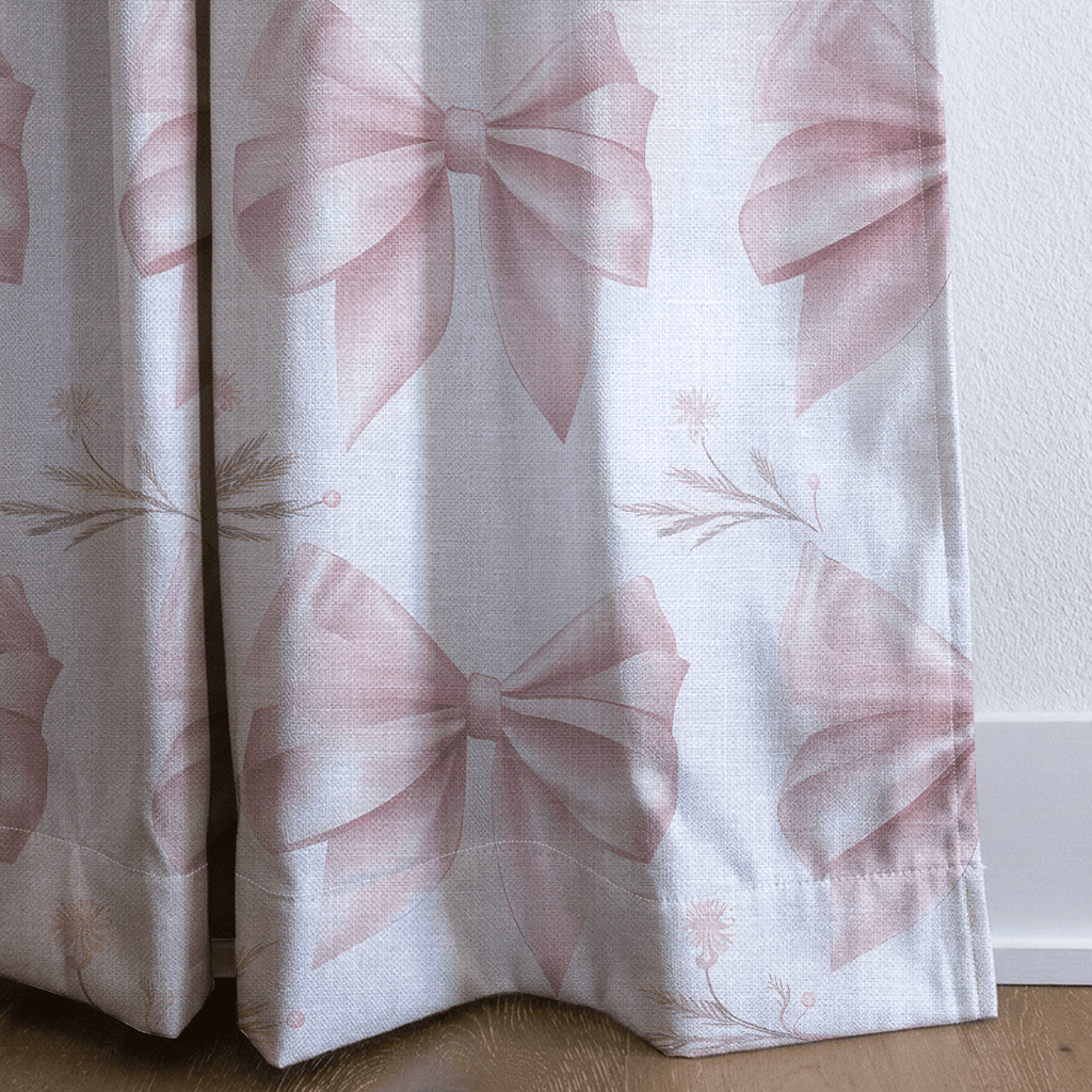 Gracie Petite Bow - Curtain Panel - The Drapery