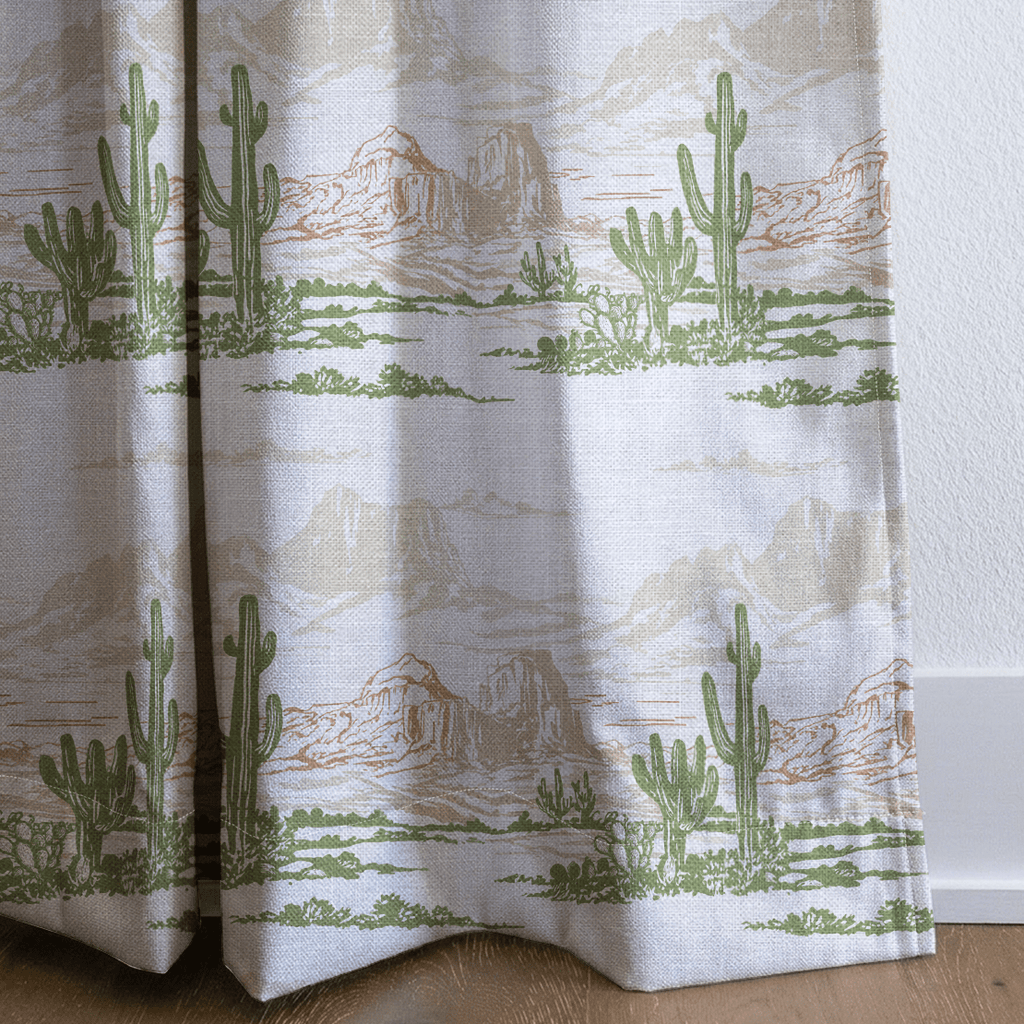 Grand Cactus - Curtain Panel - The Drapery
