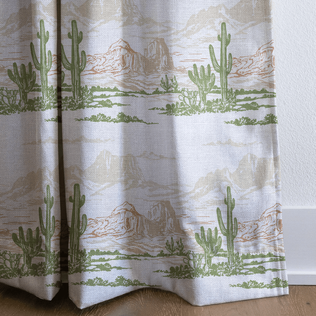 Grand Cactus - Curtain Panel - The Drapery