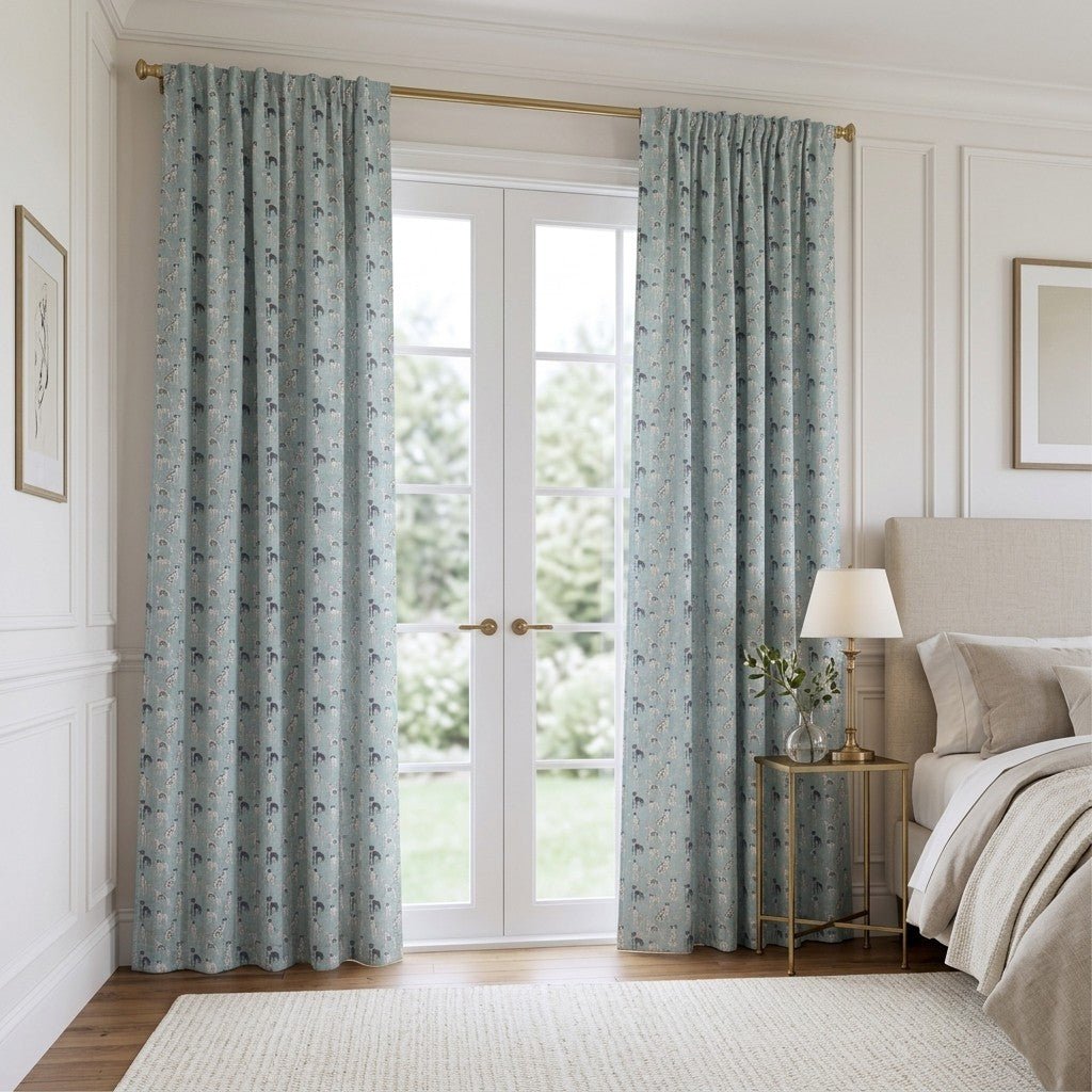 Great Danes - Curtain Panel - The Drapery