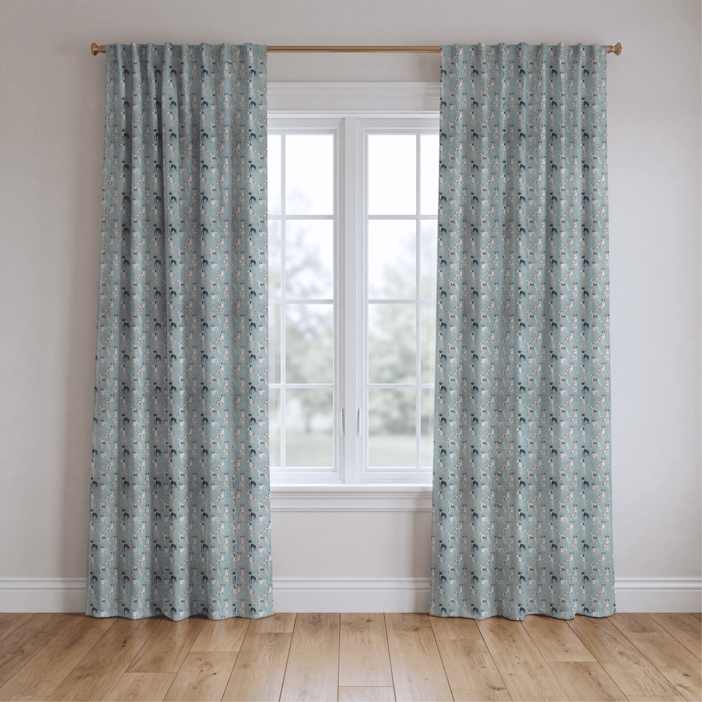 Great Danes - Curtain Panel - The Drapery