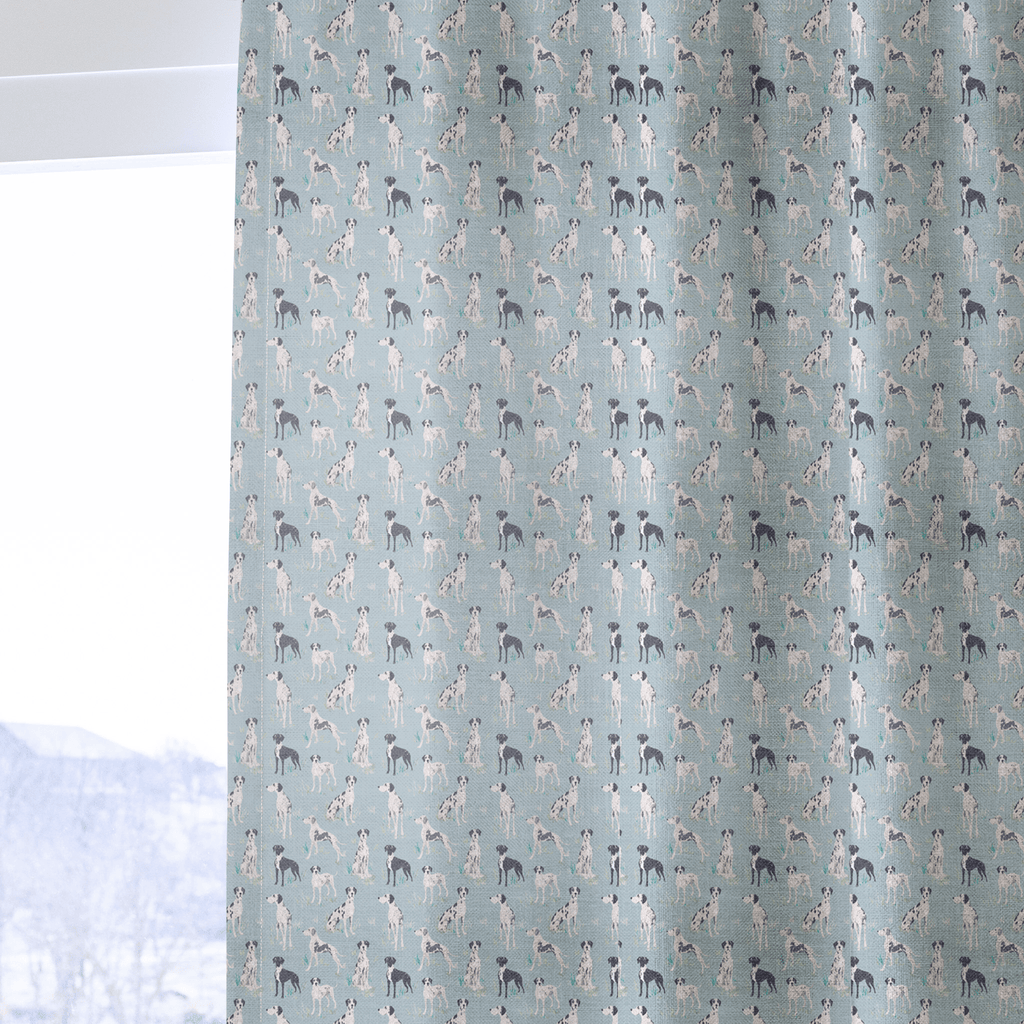 Great Danes - Curtain Panel - The Drapery