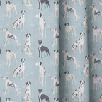 Great Danes - Curtain Panel - The Drapery