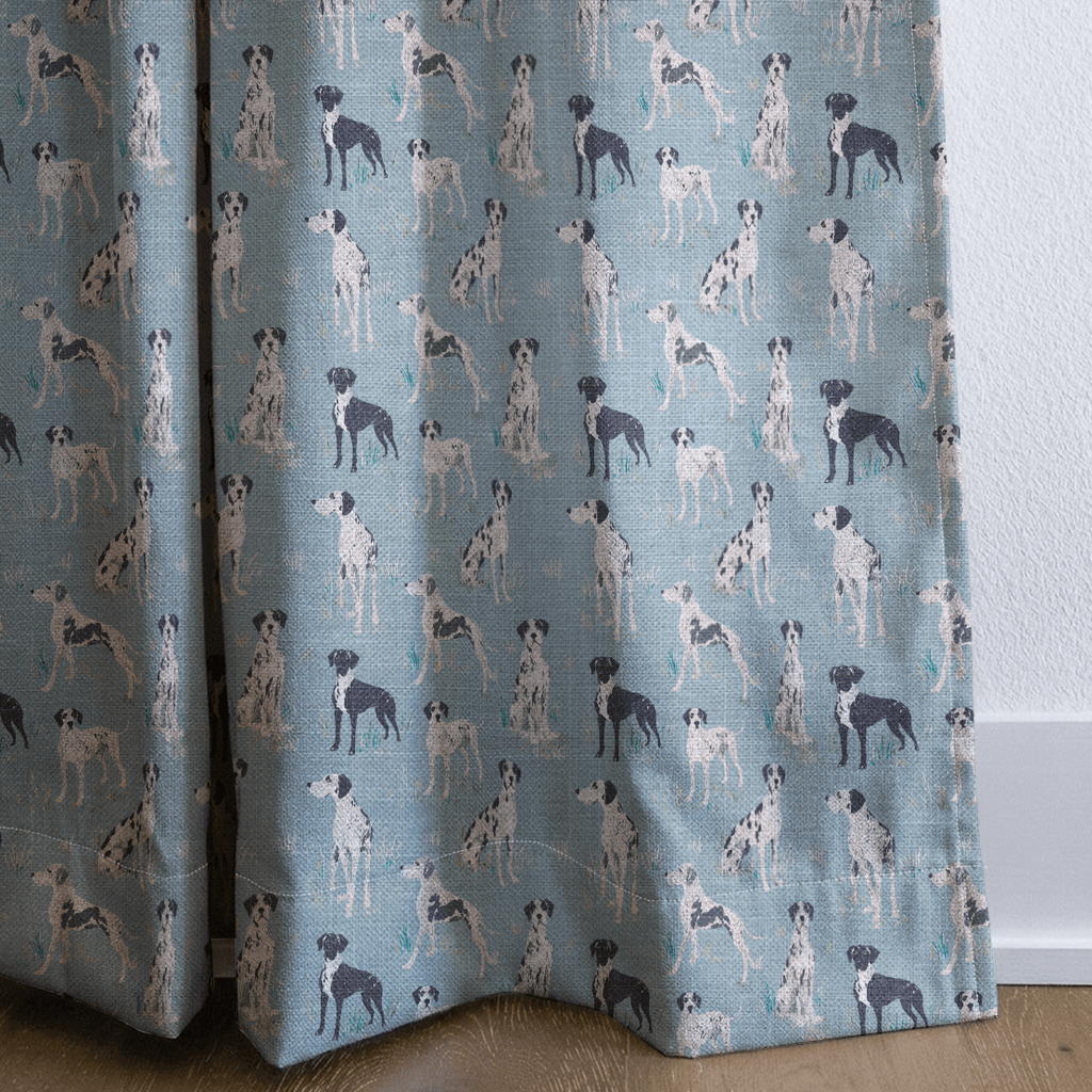 Great Danes - Curtain Panel - The Drapery