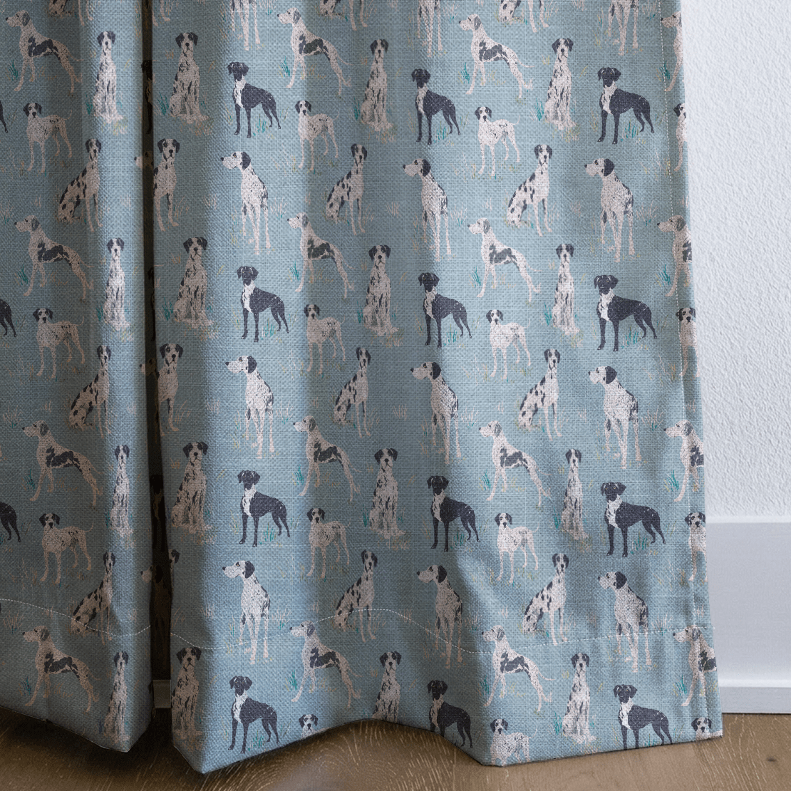Great Danes - Curtain Panel - The Drapery