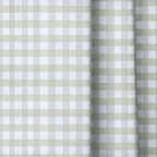 Green Crossed Threads - Curtain Panel - The Drapery