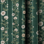 Green Gardens - Curtain Panel - The Drapery
