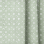 Green Petals - Curtain Panel - The Drapery