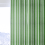 Green Stripe - Curtain Panel - The Drapery