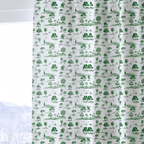 Greenside Toile - Curtain Panel - The Drapery