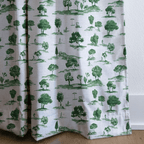 Greenside Toile - Curtain Panel - The Drapery