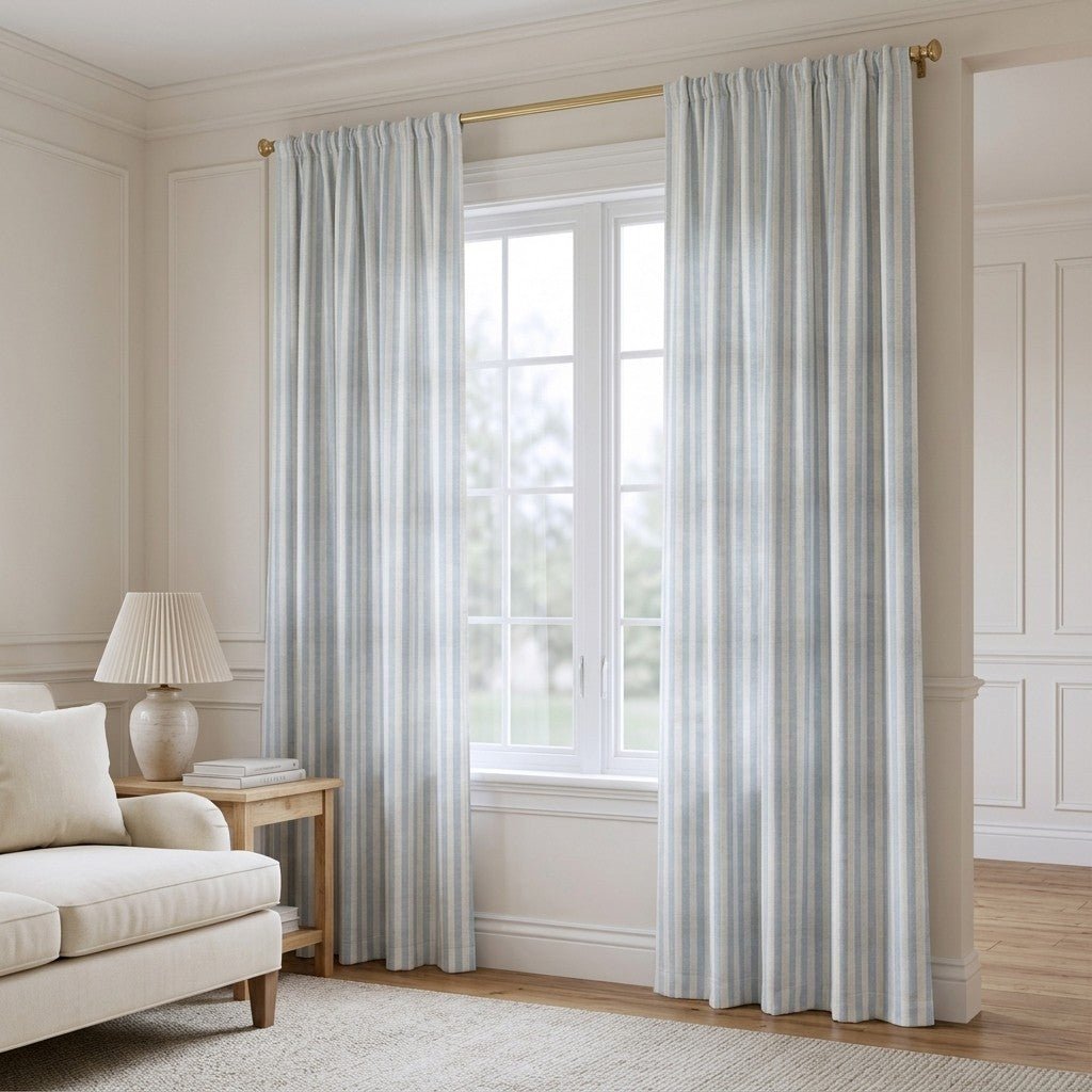 Habor Stripe - Curtain Panel - The Drapery