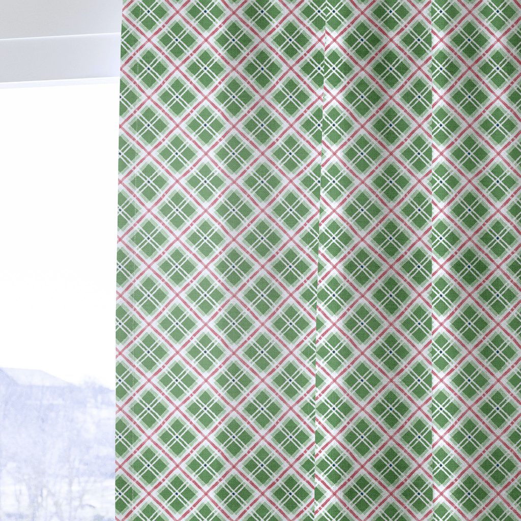 Halehart Plaid - Curtain Panel - The Drapery