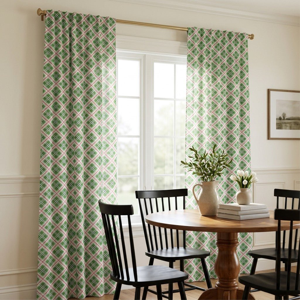 Halehart Plaid - Curtain Panel - The Drapery