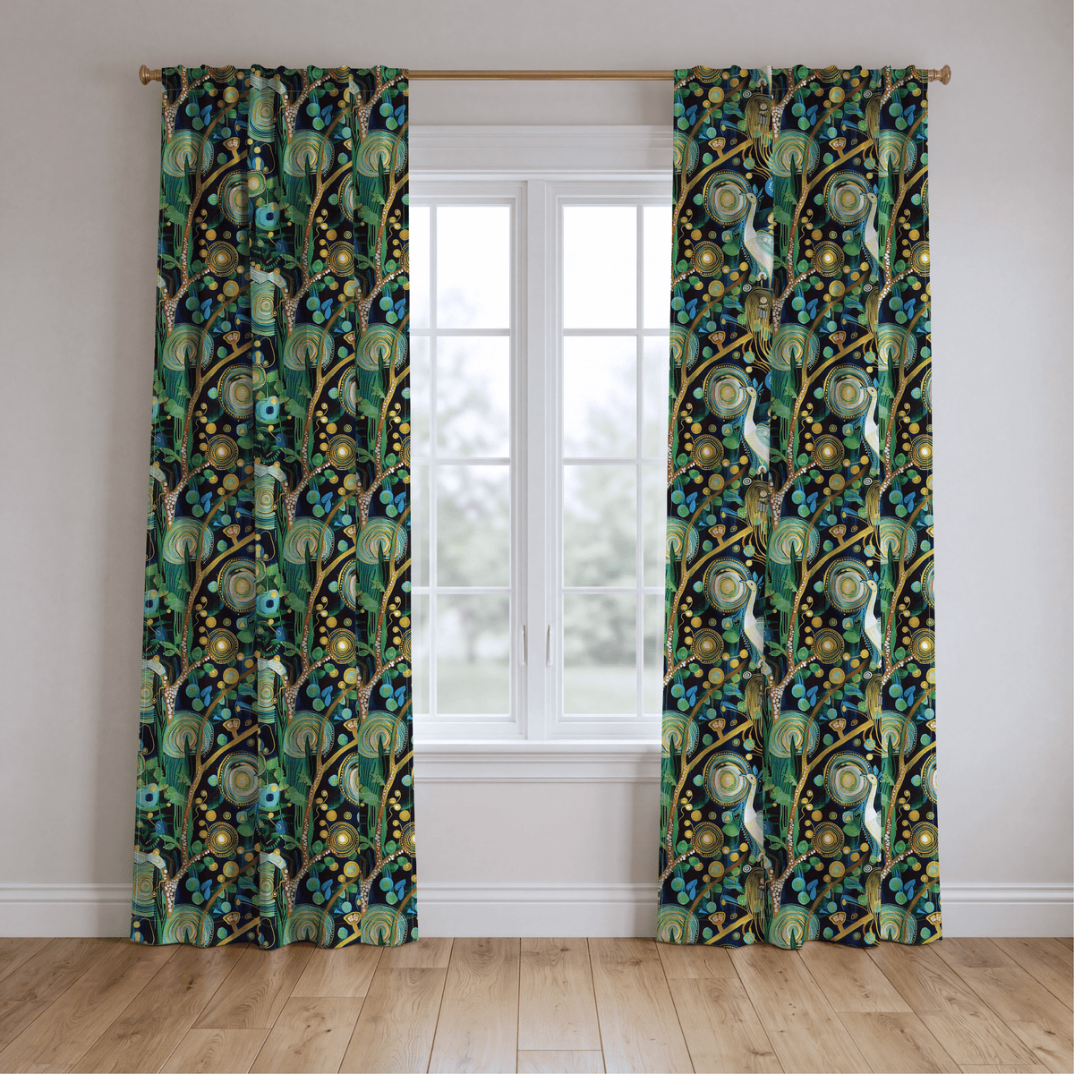 Halo - Curtain Panel - The Drapery