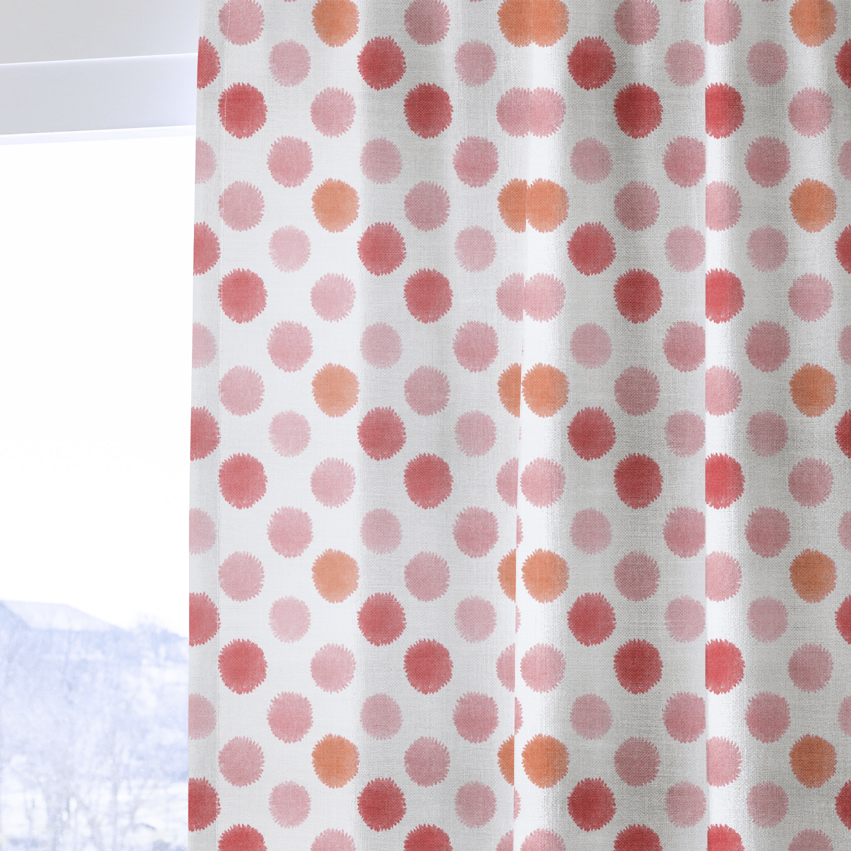 Halvard Dots - Curtain Panel - The Drapery